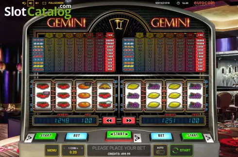 Οθόνη2. Gemini Twin Κουλοχέρης