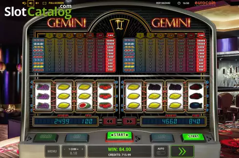 Οθόνη5. Gemini Twin Κουλοχέρης