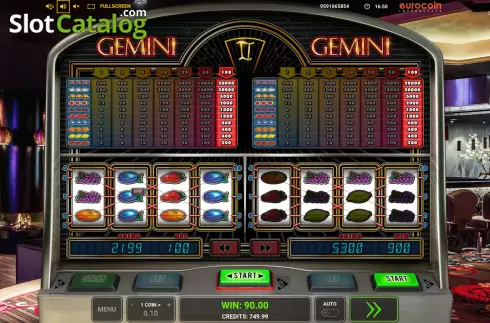 Οθόνη6. Gemini Twin Κουλοχέρης