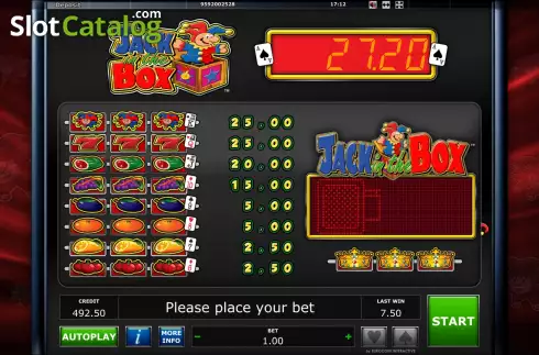 Οθόνη7. Jack in the Box (Eurocoin Interactive) Κουλοχέρης