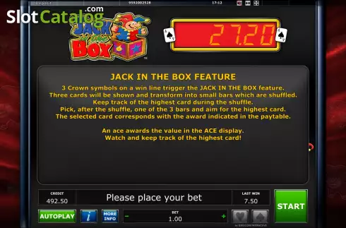 Οθόνη8. Jack in the Box (Eurocoin Interactive) Κουλοχέρης