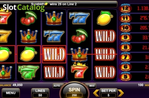 Οθόνη3. Jackpot Inferno Κουλοχέρης 
