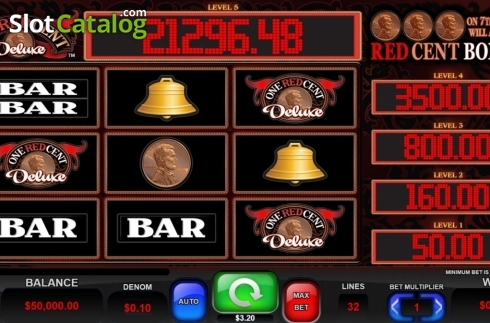 Οθόνη2. One Red Cent Deluxe Κουλοχέρης