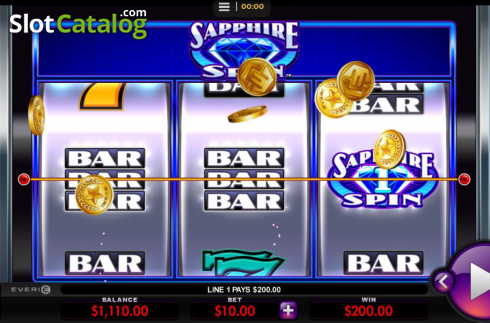 Οθόνη5. Sapphire Spin Κουλοχέρης