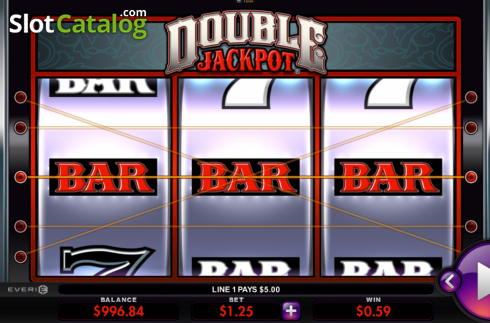 Οθόνη3. Double Jackpot Κουλοχέρης