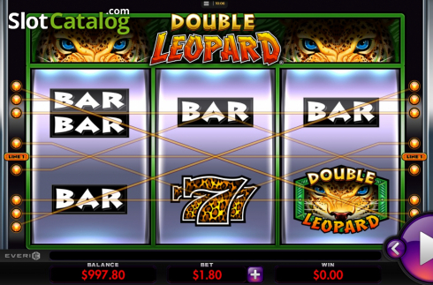 Οθόνη2. Double Leopard Κουλοχέρης 