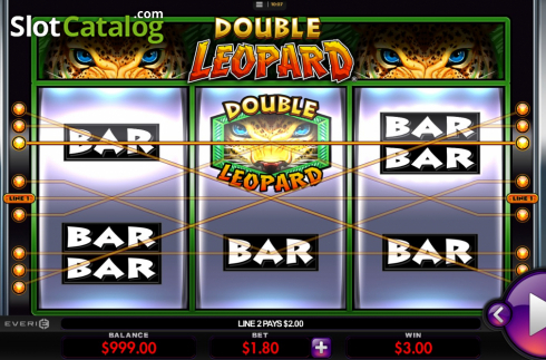 Οθόνη4. Double Leopard Κουλοχέρης 