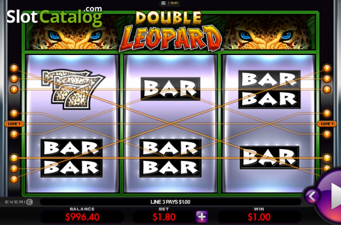Οθόνη5. Double Leopard Κουλοχέρης 