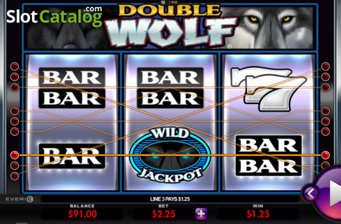 Οθόνη4. Double Wolf Κουλοχέρης