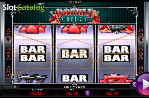 Οθόνη4. Double Cherry Κουλοχέρης