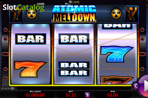 Οθόνη2. Atomic Meltdown Κουλοχέρης