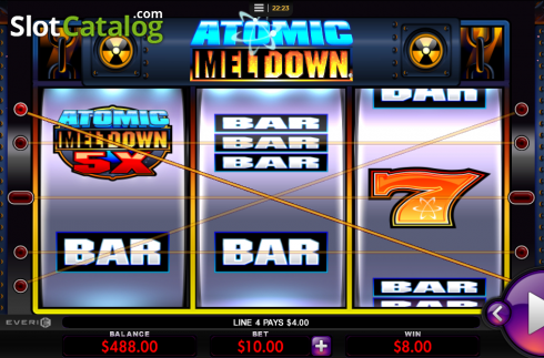 Οθόνη3. Atomic Meltdown Κουλοχέρης