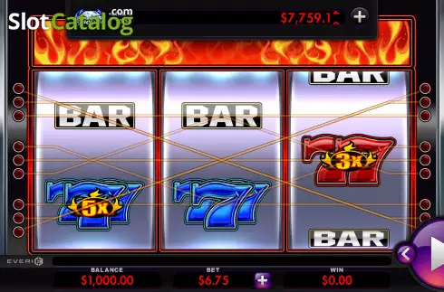 Οθόνη2. Blazin Gems Κουλοχέρης