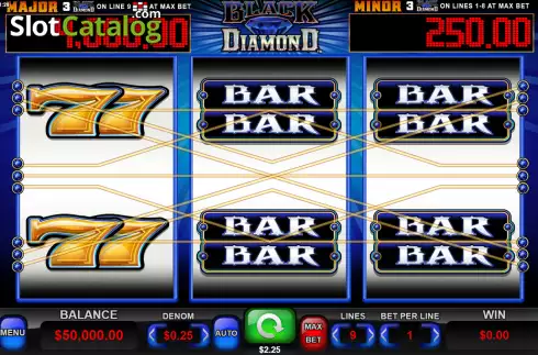 Οθόνη2. Black Diamond (Everi) Κουλοχέρης