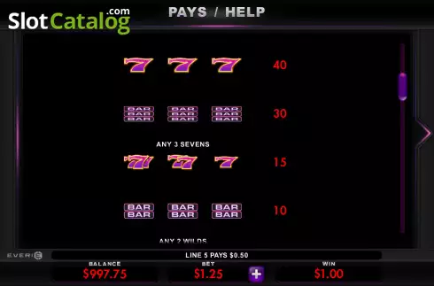 Οθόνη7. Borgata 777 Respin Κουλοχέρης 