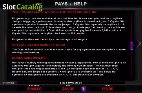 Οθόνη5. Crystal Star Κουλοχέρης