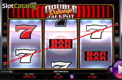 Οθόνη3. Double Jackpot Bullseye Κουλοχέρης