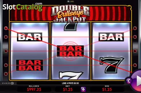 Οθόνη4. Double Jackpot Bullseye Κουλοχέρης