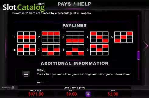Οθόνη9. Double Jackpot Gems Κουλοχέρης