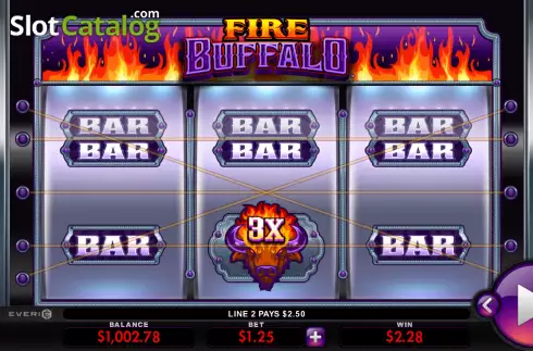 Οθόνη4. Fire Buffalo Κουλοχέρης