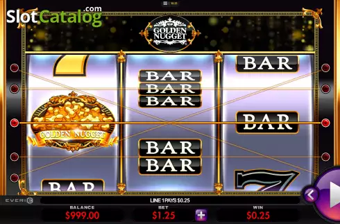 Οθόνη3. Golden Nugget (Everi) Κουλοχέρης