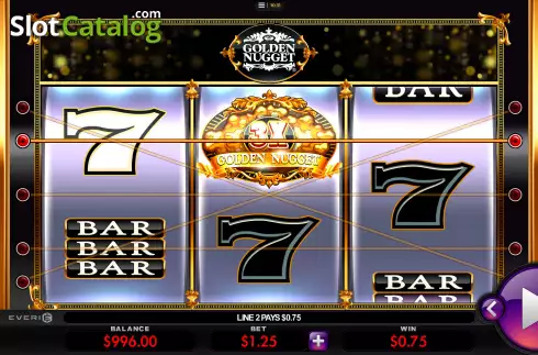 Οθόνη4. Golden Nugget (Everi) Κουλοχέρης