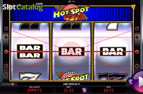 Οθόνη4. Hot Spot 777 Κουλοχέρης 