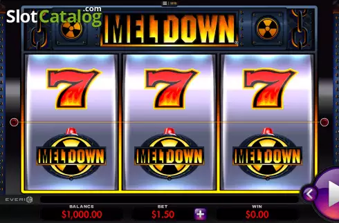 Οθόνη2. Meltdown (Everi) Κουλοχέρης