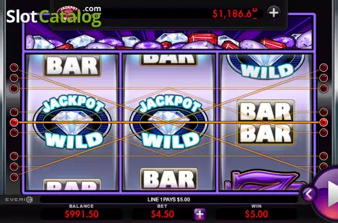 Οθόνη3. Super Jackpot Wild Gems Κουλοχέρης 