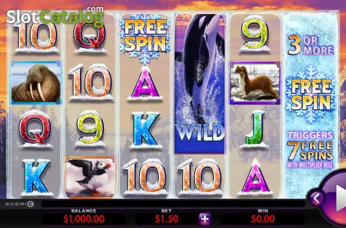 Οθόνη2. Wild North (Everi) Κουλοχέρης