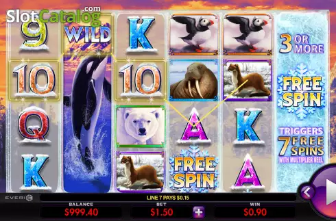 Οθόνη4. Wild North (Everi) Κουλοχέρης