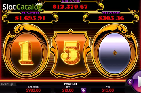 Οθόνη4. Gold Standard Jackpots Κουλοχέρης
