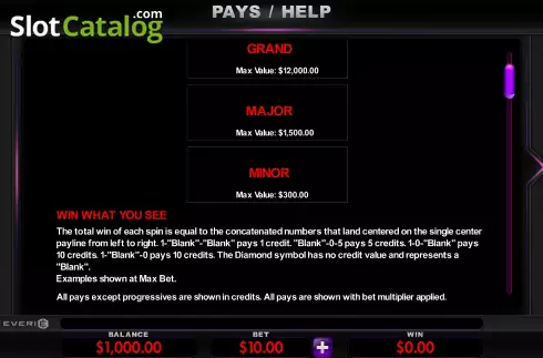 Οθόνη5. Gold Standard Jackpots Κουλοχέρης