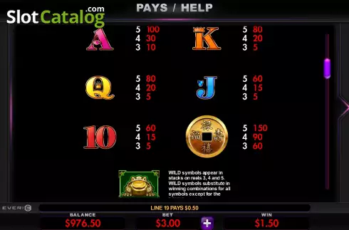 Οθόνη6. Money Frog (Everi) Κουλοχέρης