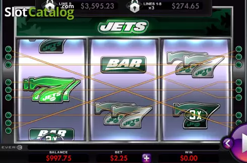 Οθόνη2. New York Jets Deluxe Κουλοχέρης