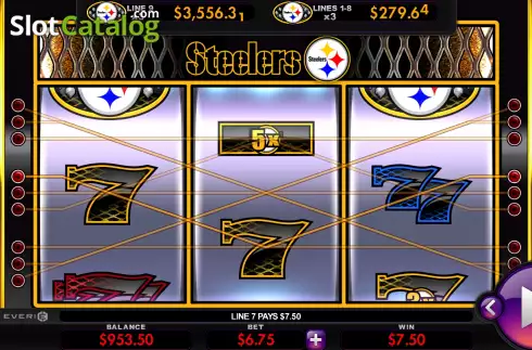 Οθόνη3. Pittsburgh Steelers Deluxe Κουλοχέρης 