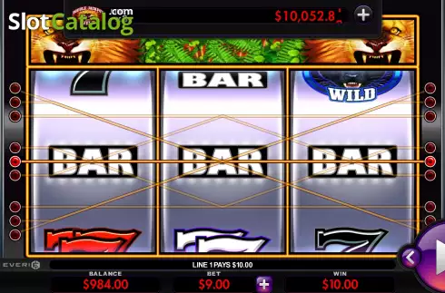 Οθόνη4. Super Jackpot Double Lion Κουλοχέρης