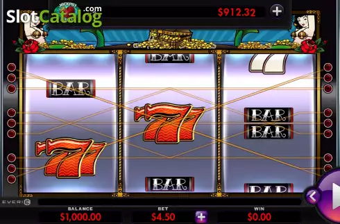 Οθόνη2. Super Jackpot Seven Seas Κουλοχέρης 