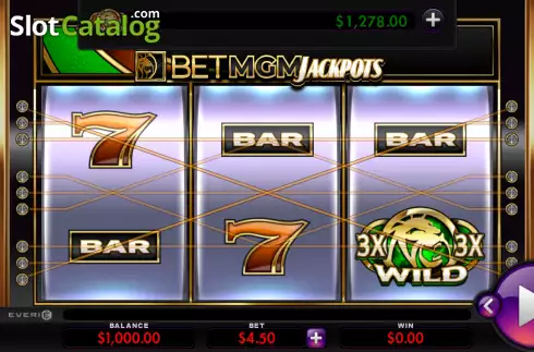 Οθόνη2. BetMGM Jackpots Κουλοχέρης