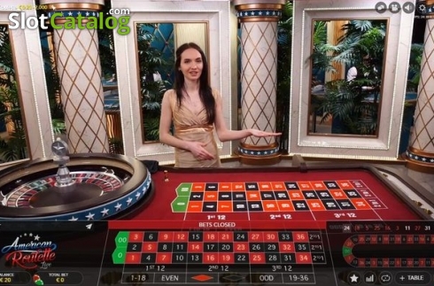Οθόνη2. American Roulette (Evolution Gaming) Κουλοχέρης