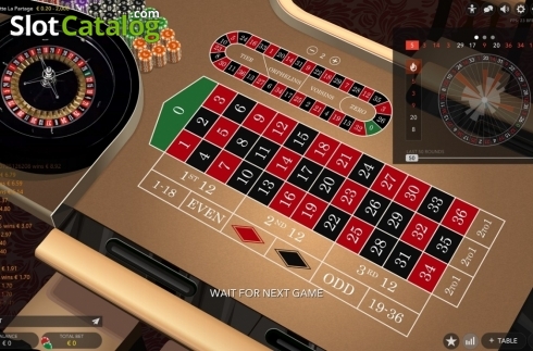 Οθόνη2. Auto Roulette La Partage (Evolution Gaming) Κουλοχέρης