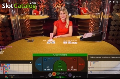 Οθόνη4. Baccarat Squeeze (Evolution Gaming) Κουλοχέρης 