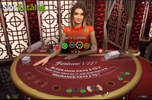Οθόνη3. Blackjack Fortune VIP Κουλοχέρης