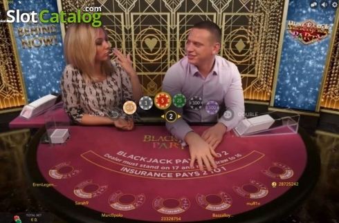 Οθόνη4. Blackjack Party Κουλοχέρης