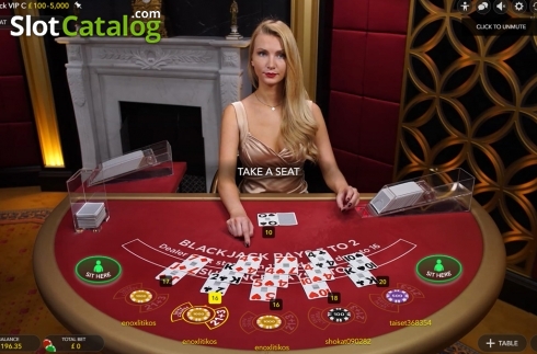 Οθόνη2. Blackjack VIP C Κουλοχέρης