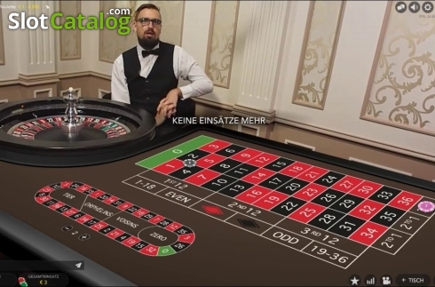 Οθόνη2. Deutsches Roulette (Evolution Gaming) Κουλοχέρης