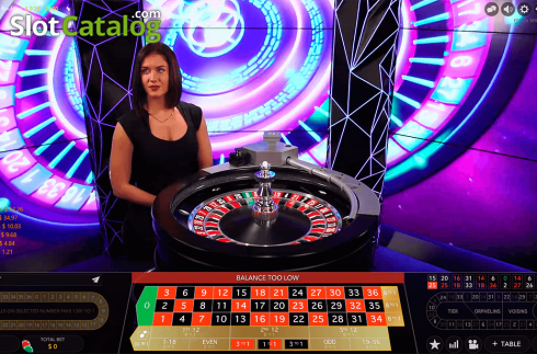 Οθόνη2. Double Ball Roulette (Evolution Gaming) Κουλοχέρης