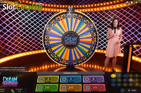 Οθόνη4. Dream Catcher (Evolution Gaming) Κουλοχέρης