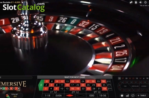 Οθόνη3. Immersive Roulette Κουλοχέρης