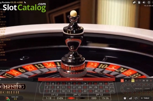 Οθόνη5. Lightning Roulette (Evolution Gaming) Κουλοχέρης